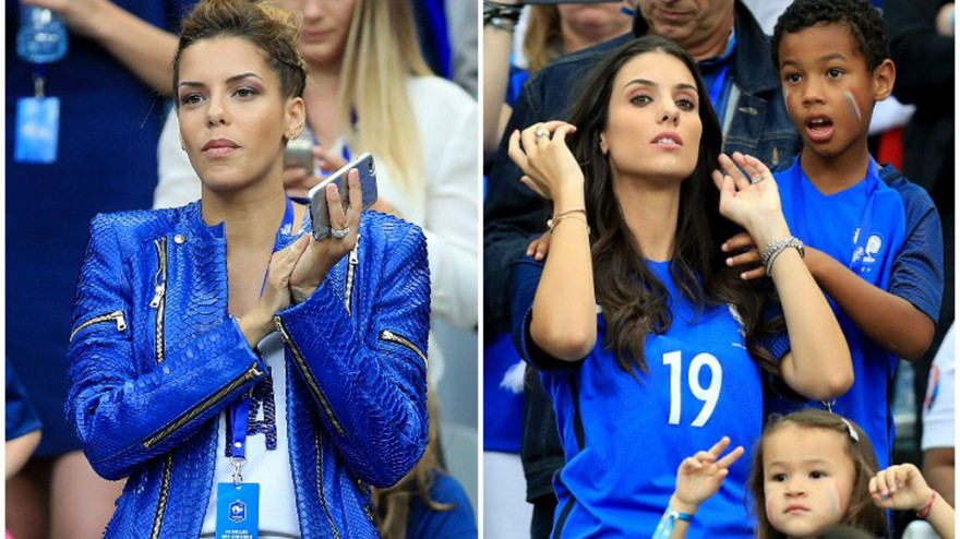 Mỹ nhân áo lam quyến rũ tột đỉnh trên khán đài EURO