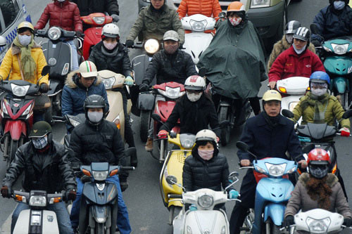 Miền Bắc tiếp tục rét đậm trong ngày 28 Tết