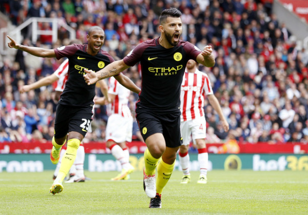 Chiến thắng của Man City tối nay mang đậm dấu ấn của Aguero và Nolito.
