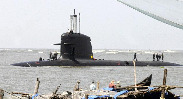 Một tàu ngầm Scorpene