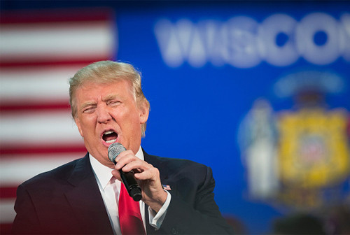 Tỷ phú Mỹ và là ứng viên tổng thống của Đảng Cộng hòa, ông Donald Trump. 