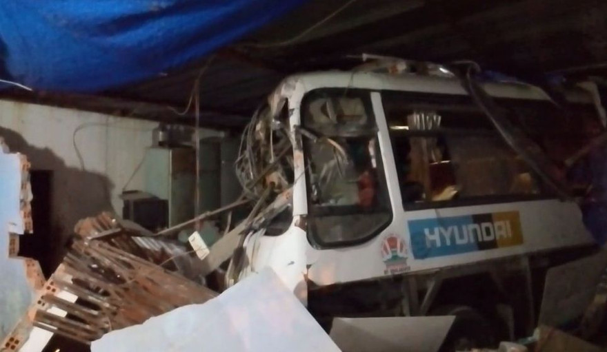 Hiện trường vụ tai nạn