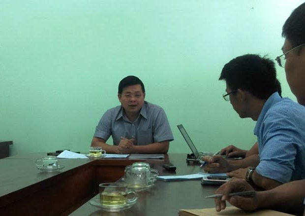 Ông Nguyễn Toàn Thắng, Giám đốc Sở Tài nguyên Môi trường TPHCM. Ảnh Việt Văn 