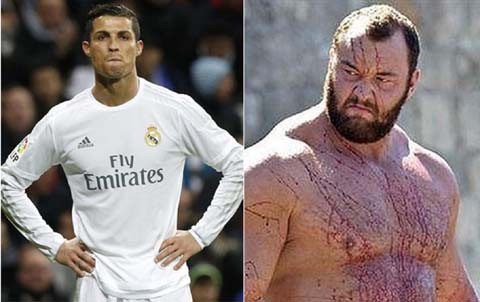 Bjornsson đe dọa Ronaldo 