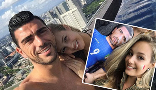 Nhan sắc 'vạn người mê' của bạn gái sao Italia