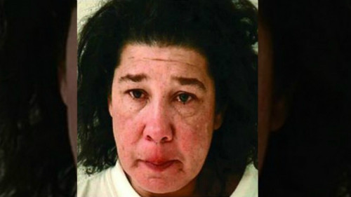 Kimberly Hammond bị bắt vì đánh chồng bởi không nhận được quà Valentine. Ảnh: Insideedition.