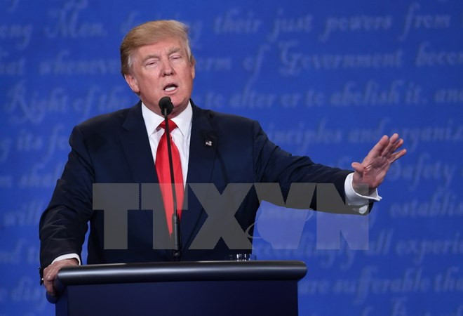 Tổng thống Mỹ đắc cử Donald Trump. 