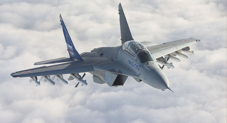 Một chiến đấu cơ MiG-35 (Ảnh: Sputnik) 