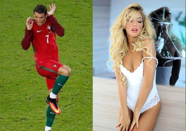 Ronaldo và bạn gái mới
