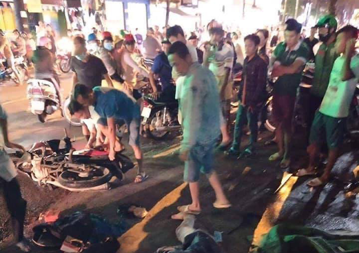 Hiện trường vụ việc. 