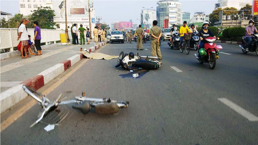 Hiện trường tai nạn