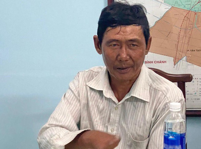 Phan Văn Quang tại công an.