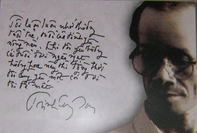 Tản mạn về Trịnh - Người hát thơ