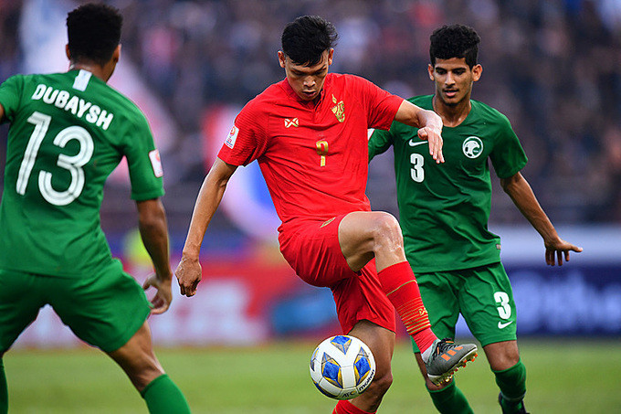 Thua Saudi Arabia, chủ nhà Thái Lan bị loại ở giải U23 châu Á