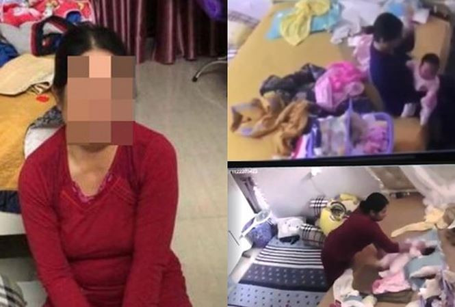 Lời khai của người giúp việc bạo hành bé 2 tháng tuổi