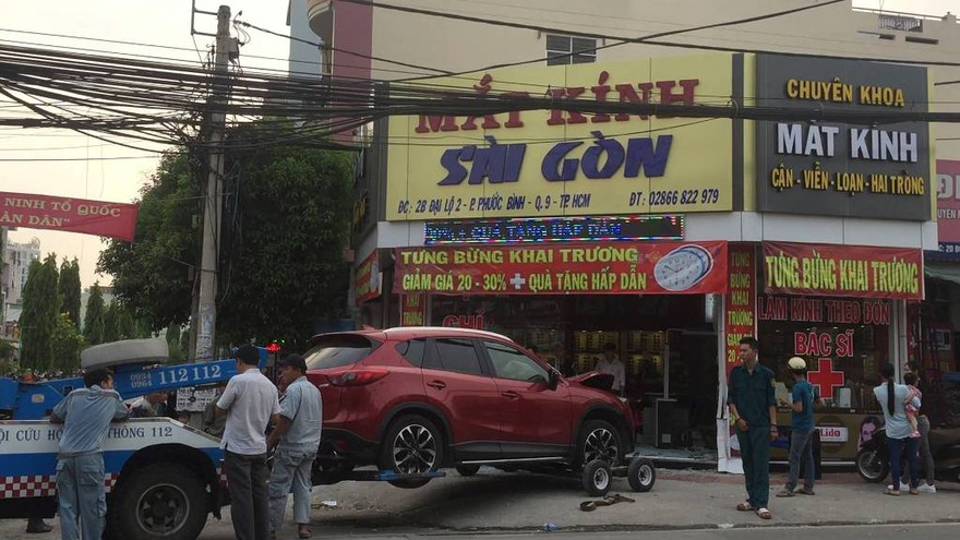 Hiện trường tai nạn.