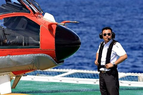 Thiếu tá phi công Nguyễn Thành Trung (Ảnh: FBNV)