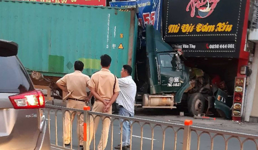 Hiện trường vụ việc.