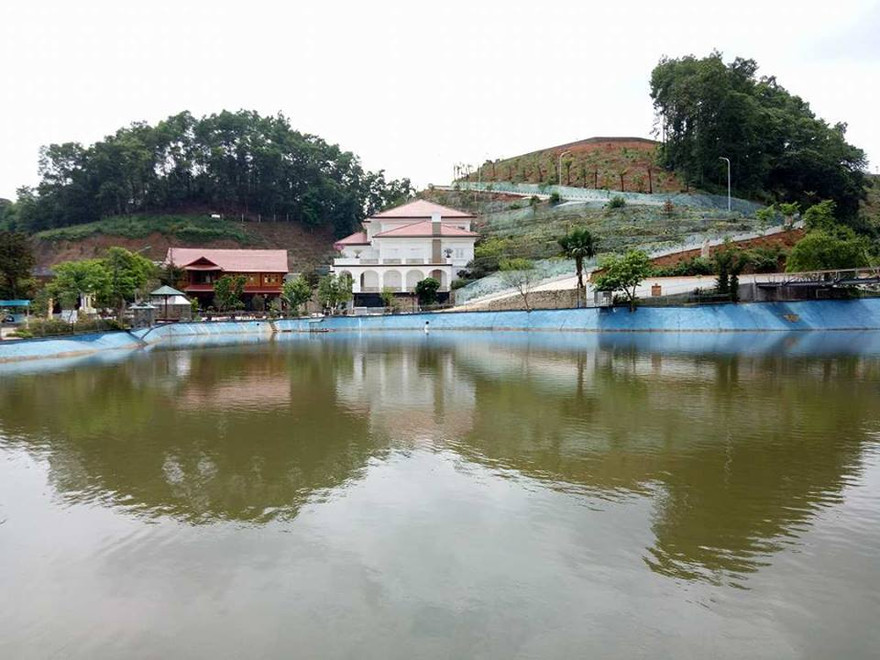 Khu biệt thự của ông Phạm Sỹ Quý. Ảnh: Minh Đức