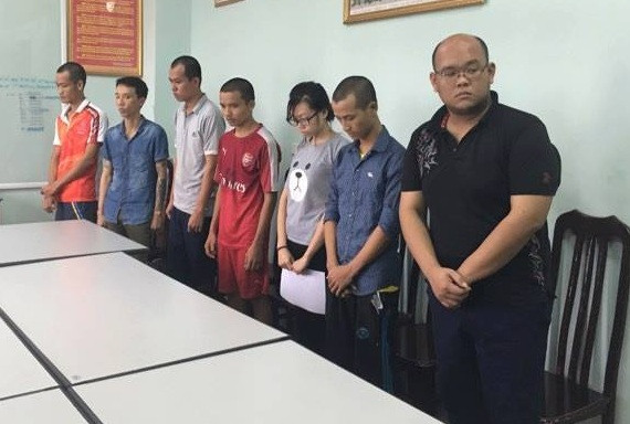 Băng nhóm trộm xe máy do Hùng cầm đầu. 