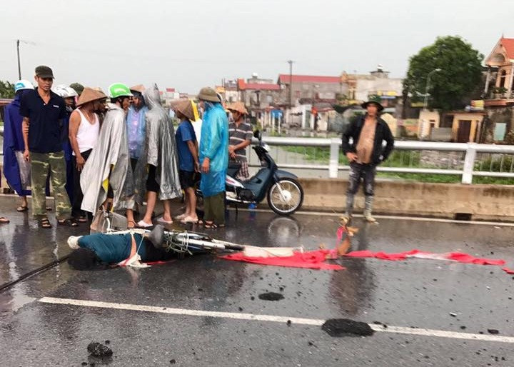 Hiện trường vụ việc.