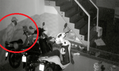 Trộm đột nhập vào nhà lúc nửa đêm. Ảnh minh họa