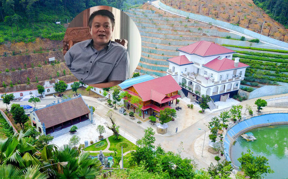 "Biệt phủ" của ông Phạm Sỹ Quý.