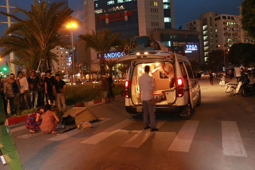  Hiện trường vụ việc.