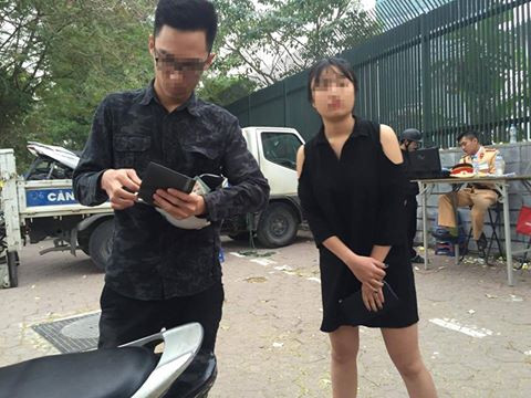 Chở bạn gái và cần sa đi chơi Tết gặp 141