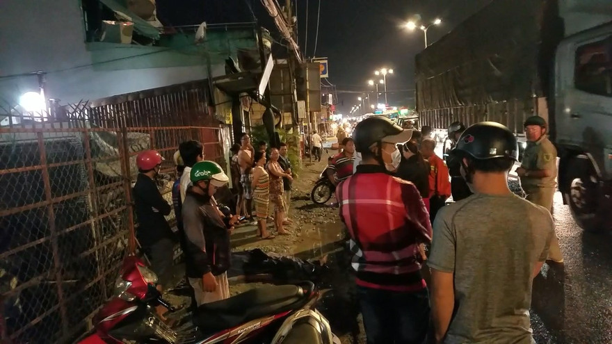 Khu vực xảy ra vụ việc.