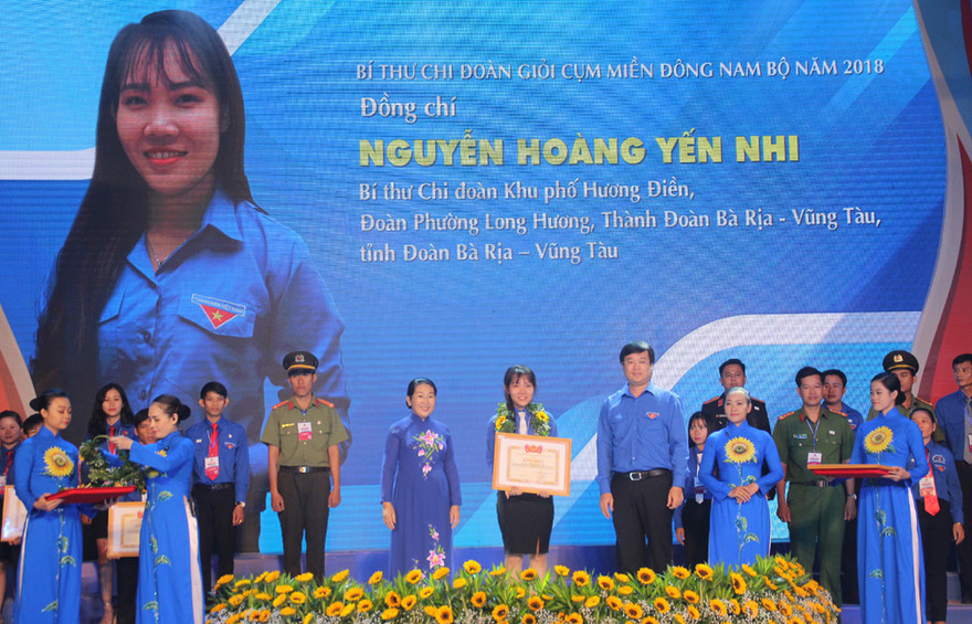 Tuyên dương 45 Bí thư Chi đoàn tiêu biểu cụm miền Đông Nam Bộ