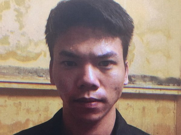 Đối tượng Đỗ Trung Dũng tại cơ quan điều tra