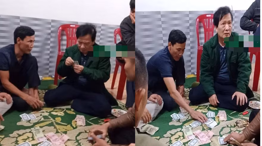 Chủ tịch xã say sưa đánh bạc trong mùa dịch COVID-19, công an vào cuộc