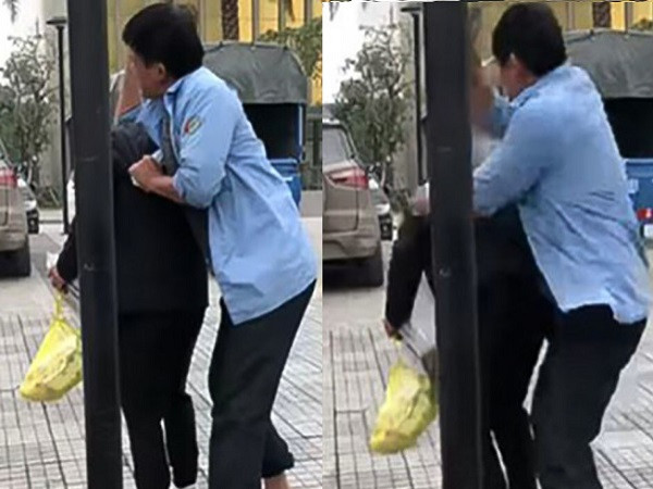 Ngăn khách lên xe 'dù', nam thanh niên bị tài xế đánh chảy máu mũi