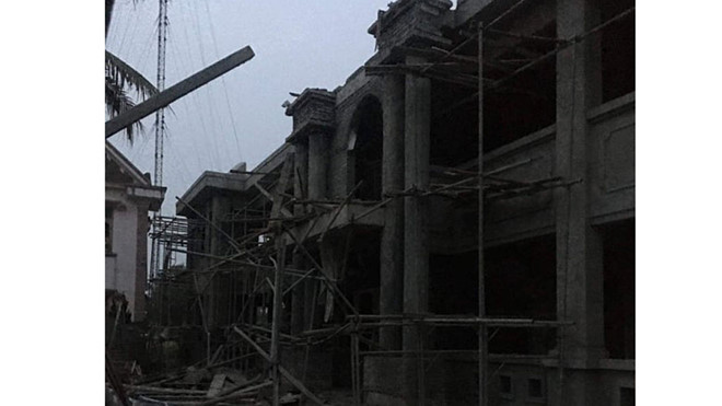 Hiện trường nơi xảy ra sự việc