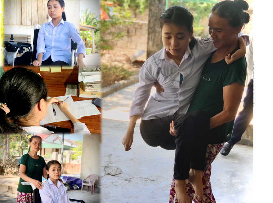 12 năm thực hiện giấc mơ giảng đường trên đôi chân của mẹ