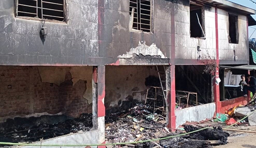 Cháy nhà mùng 1 Tết, cháu bé 11 tuổi tử vong