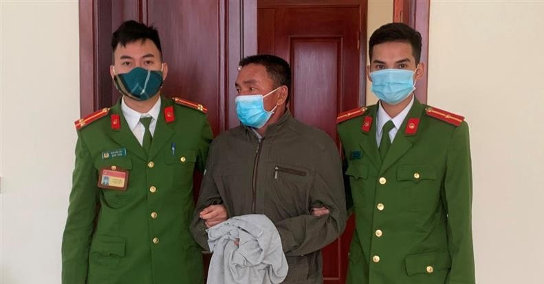 Đối tượng Bình bị bắt.