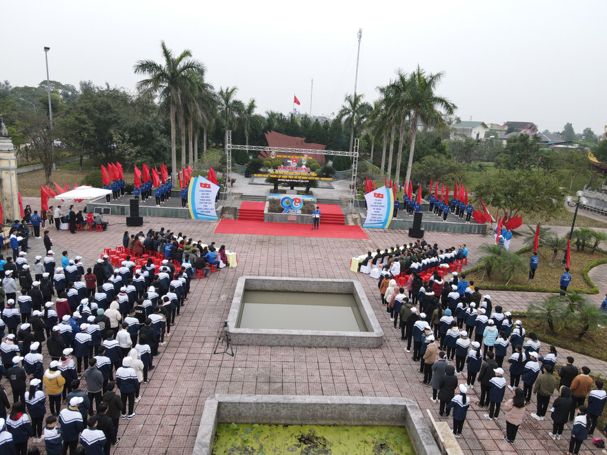 Tuổi trẻ Hà Tĩnh phát động thi đua trên quê hương Anh hùng Liệt sĩ Lý Tự Trọng