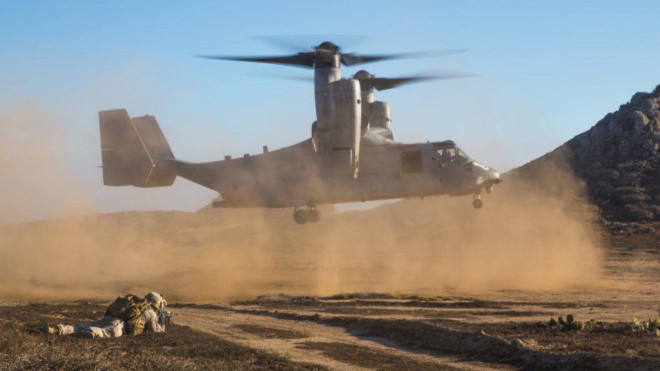 Sứ mệnh giải cứu phi công được tiến hành ngay sau khi chỉ huy quân đội Mỹ xác nhận có máy bay bị rơi trong lãnh thổ địch và phi công cần được giải cứu. Ảnh : USMC.