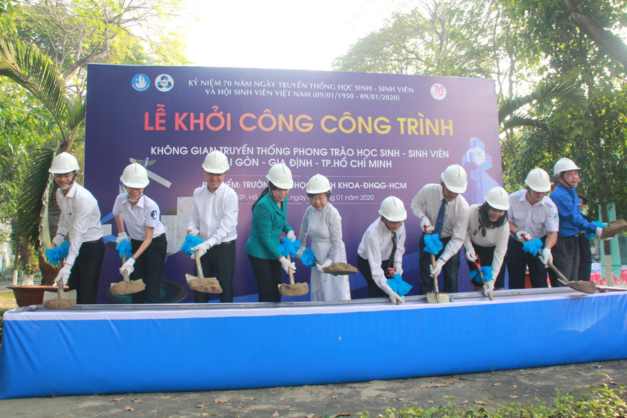 Khởi công công trình truyền thống phong trào HSSV của Tuổi trẻ Bách khoa 
