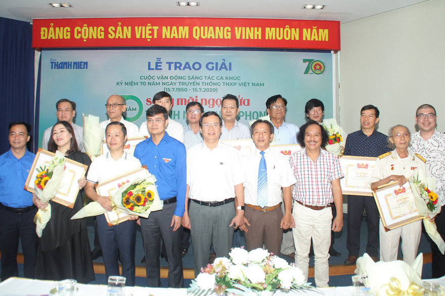 Trao giải các ca khúc viết về truyền thống Thanh niên xung phong 