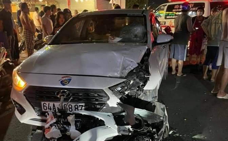 Hiện trường vụ việc.