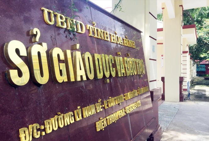Trụ sở Sở GD&ĐT Hòa Bình.