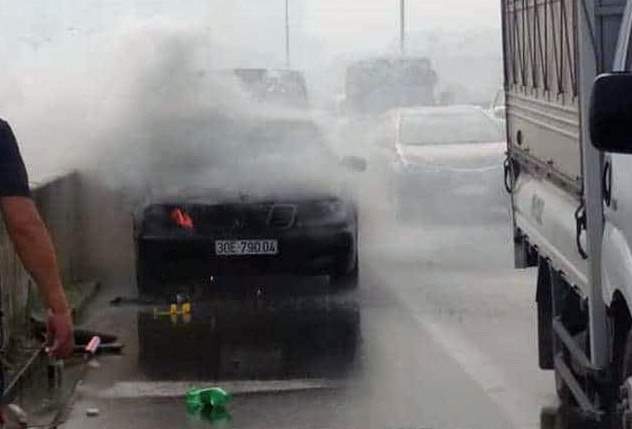 Hiện trường sự cố.