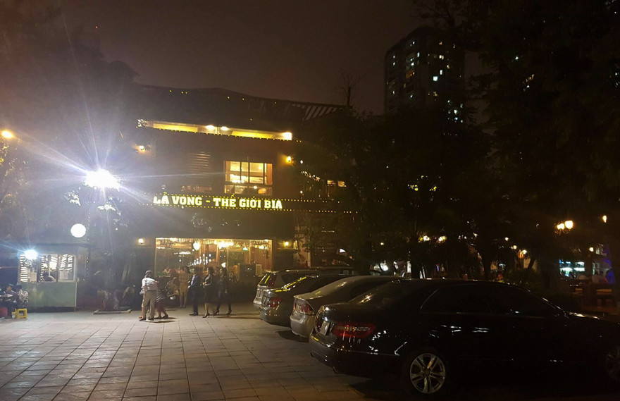 Tổ hợp nhà hàng 'Thế giới bia Lã Vọng" sai phạm vẫn tồn tại lâu nay