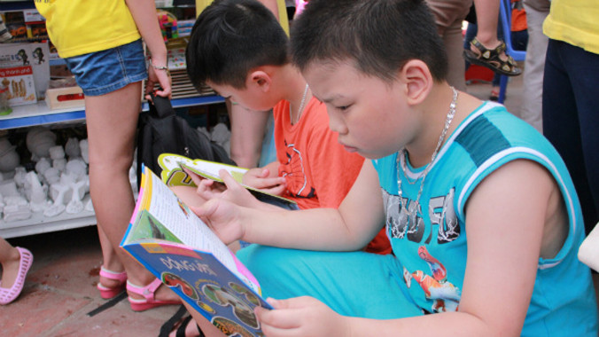 Khơi dậy văn hóa đọc trong thiếu nhi