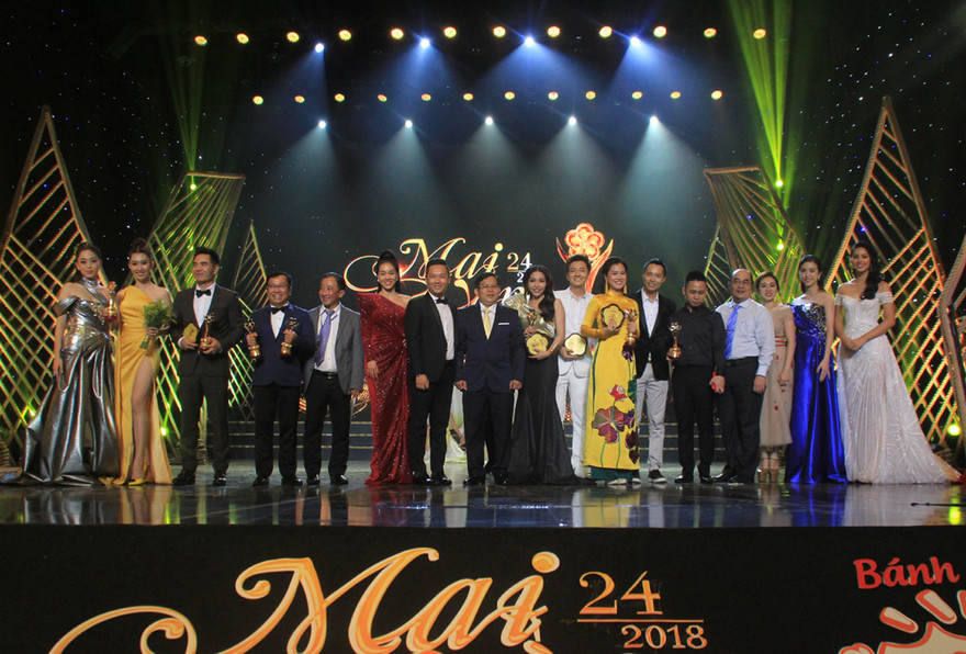 Dàn sao hội tụ tại Lễ trao giải Mai Vàng lần thứ 24