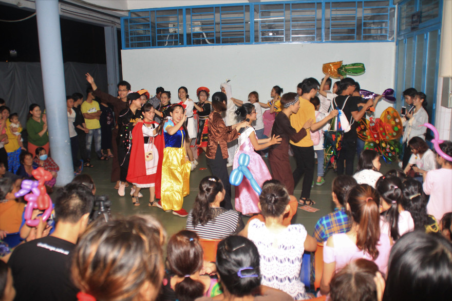 Niềm vui lan tỏa ở ngày hội Trung thu dành tặng bệnh nhi