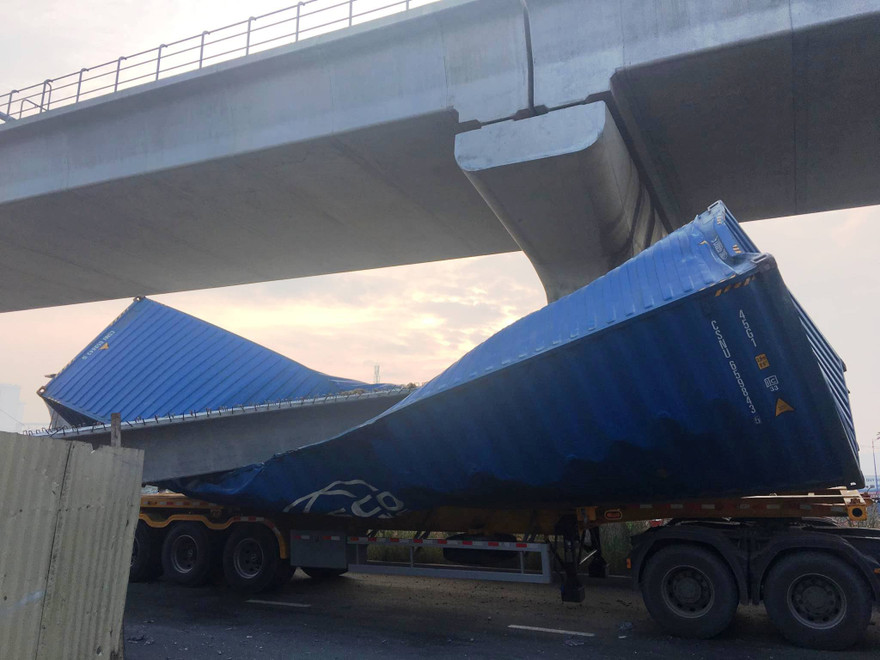 Hiện trường vụ việc.